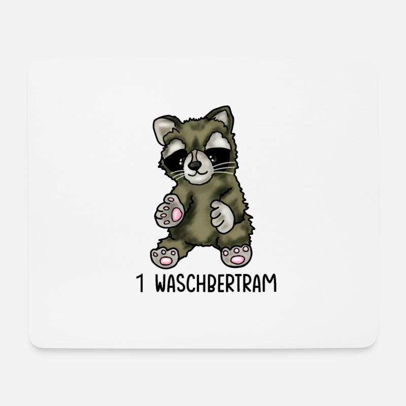 1 Waschbertram Tasse Best Of Kleinanzeigen - Mousepad (Querformat) - Weiß