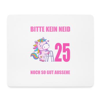 25 Jahre verheiratet lustig 25. Hochzeitstag - Mousepad (Querformat) - Weiß - Vorne