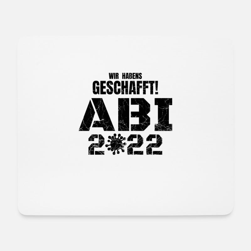 Wir haben's geschafft Abi 2022 - Abitur 2022 - Mousepad (Querformat) - Weiß
