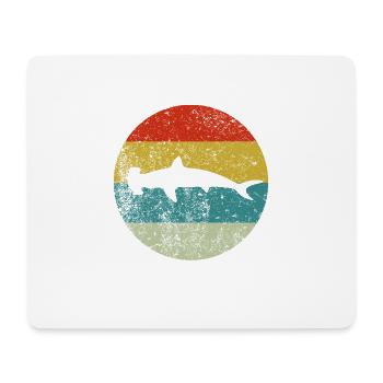 hammerhead shark - Mouse Pad (horizontal) - white - Front