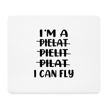 Piloten Spruch fliegen Flugzeug lustig Geschenk - Mousepad (Querformat) - Weiß - Vorne