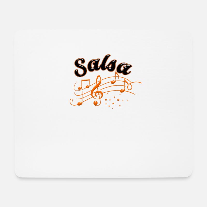 Salsa Musik Salsa Tanz - Mousepad (Querformat) - Weiß
