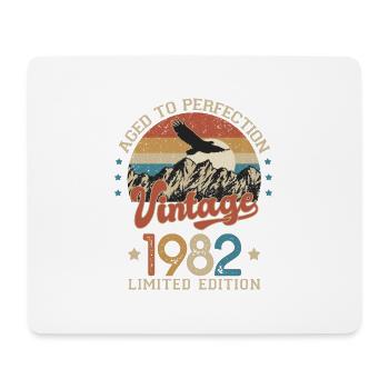 1982 Humour anniversaire 40 ans âge perfection - Tapis de souris (format paysage) - blanc - Devant