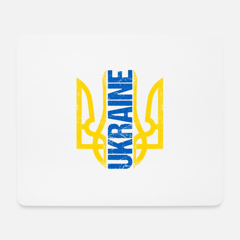 Ukraine Leute Geschenke - Mousepad (Querformat) - Weiß