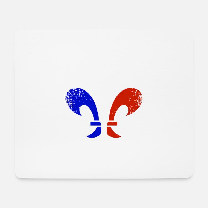 Frankreich Provence - Mousepad (Querformat) - Weiß
