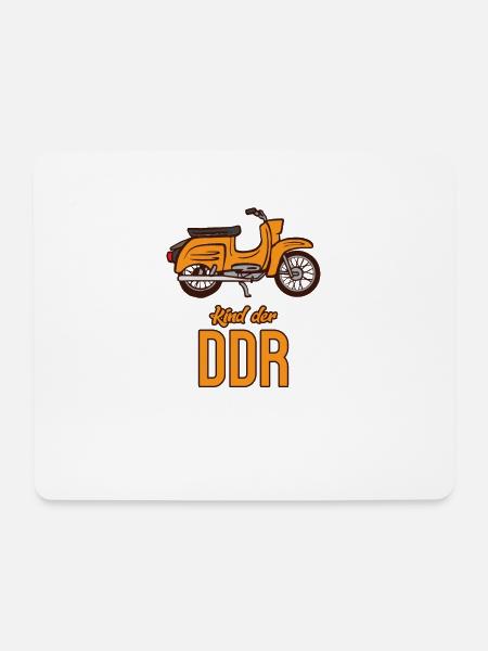 Kind der DDR I Staatswappen NVA Ostdeutschland für - Mousepad (Querformat) - Weiß