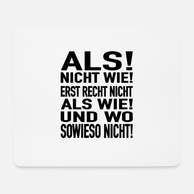 Lehrer und Lehrerin Grammatik - Mousepad (Querformat) - Weiß