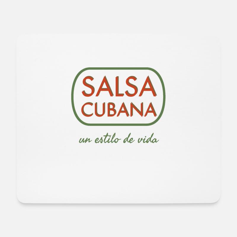 Salsa Cubana Salsa Dance Salsa Musik - Mousepad (Querformat) - Weiß