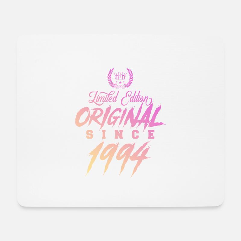 1994 limited edition original - Mousepad (Querformat) - Weiß