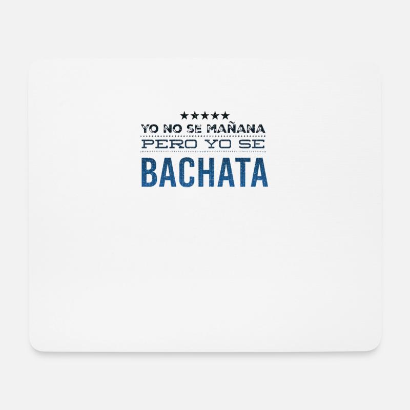 Yo se Bachata Bachata Dance Bachata Tanz - Mousepad (Querformat) - Weiß