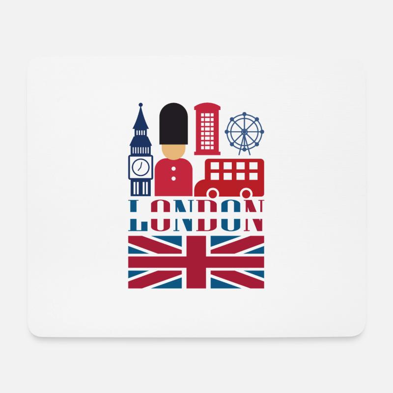 London - Mouse Pad (horizontal) - white