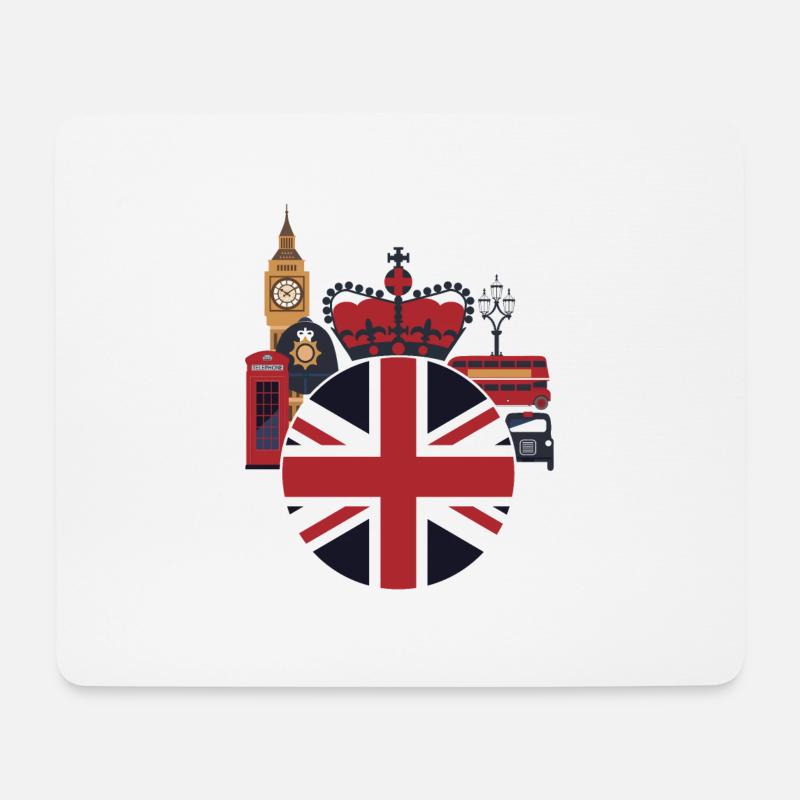 London - Mouse Pad (horizontal) - white