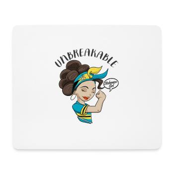 Bahamas Girl Unbreakable I Bahamas Heritage I - Tapis de souris (format paysage) - blanc - Devant