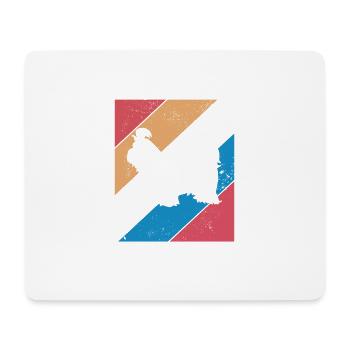 Shih Tzu dog lover Retro vintage Gift idea - Mousepad (Querformat) - Weiß - Vorne