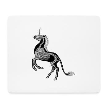 Dead Unicorn - Mousepad (Querformat) - Weiß - Vorne