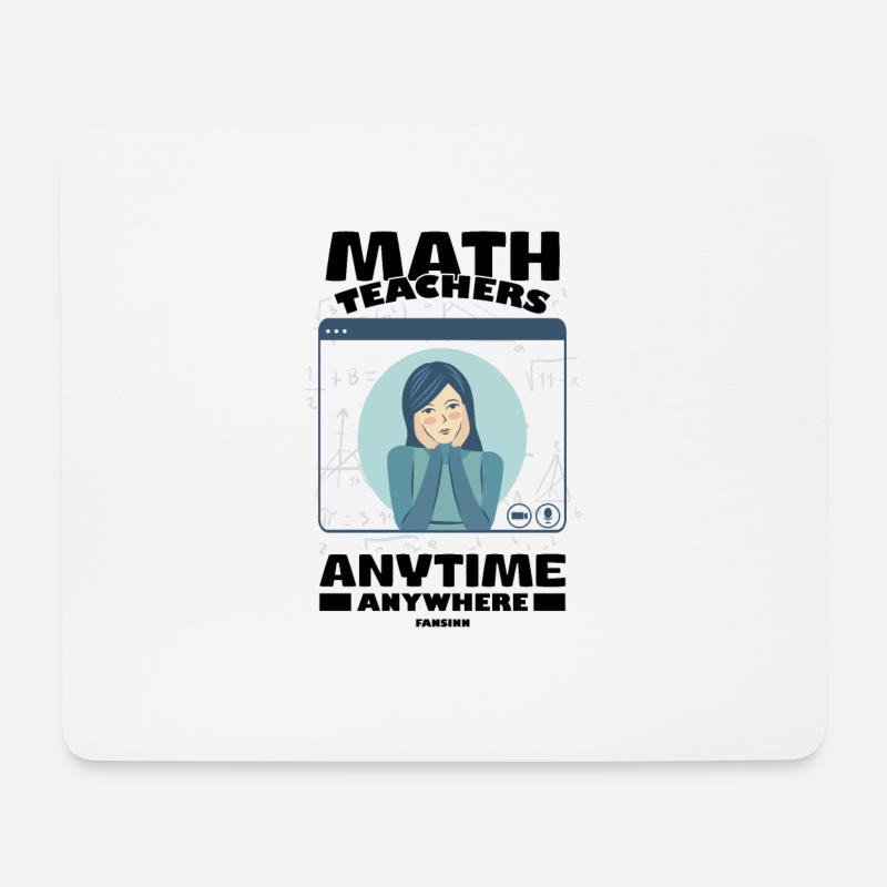 Mathematik Mathe Mathematiker Mathelehrer Geschenk - Mousepad (Querformat) - Weiß