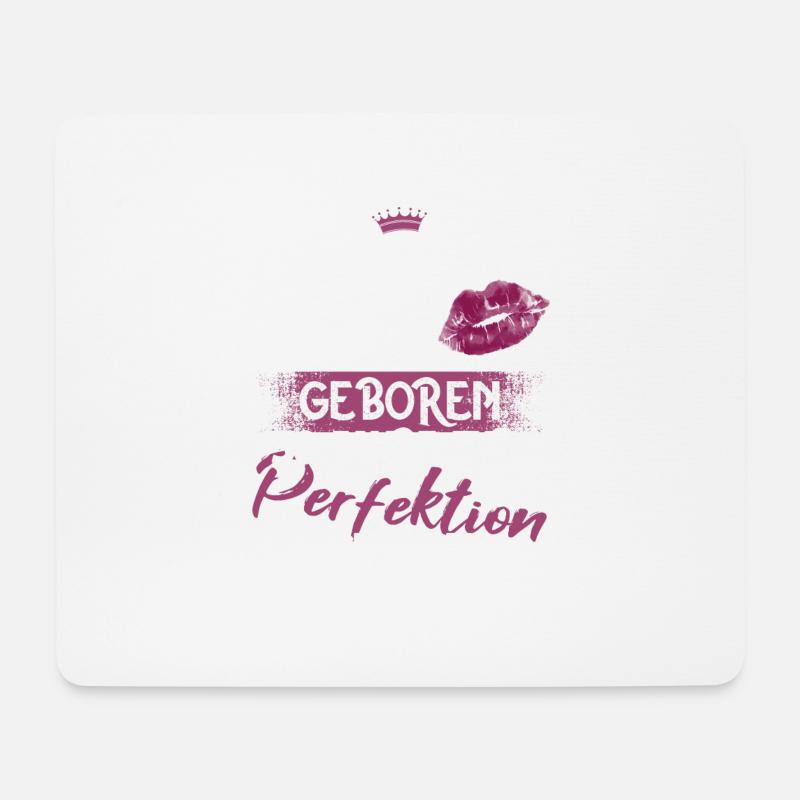 50. Geburtstag 50 Jahre Perfektion Prinzessin 1973 - Mousepad (Querformat) - Weiß
