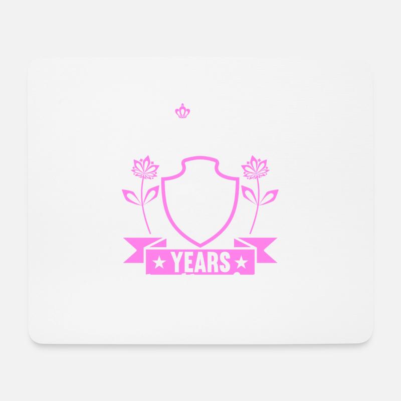 30 year old girl 30 bday Queen 30 birthday - Mousepad (Querformat) - Weiß