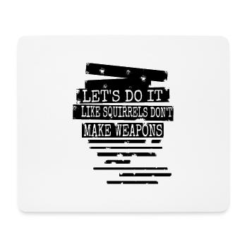 hippy happy heart present idea love global peace - Tapis de souris (format paysage) - blanc - Devant