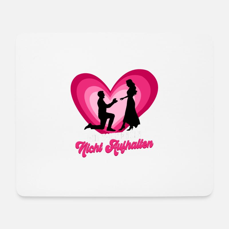 Junggesellenabschied Gruppen Männer - Mousepad (Querformat) - Weiß