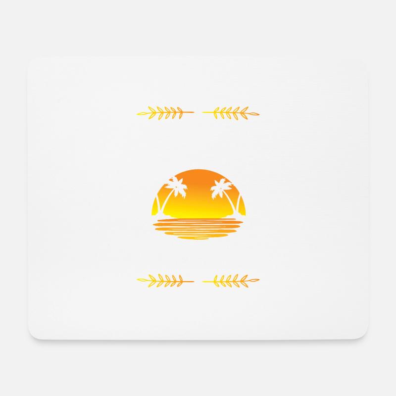 Zrce Modus - Mousepad (Querformat) - Weiß