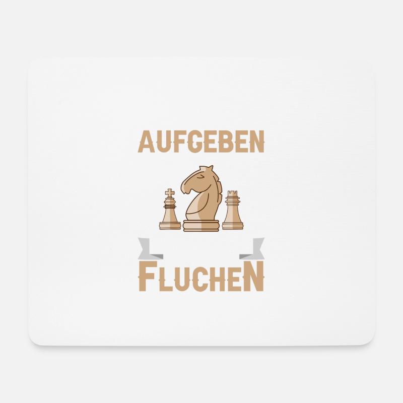 Ich werde nicht aufgeben aber ich werde die ganze - Mousepad (Querformat) - Weiß