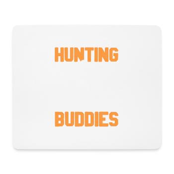 Hunting Buddies Awesome Hunter T-Shirt - Mousepad (Querformat) - Weiß - Vorne