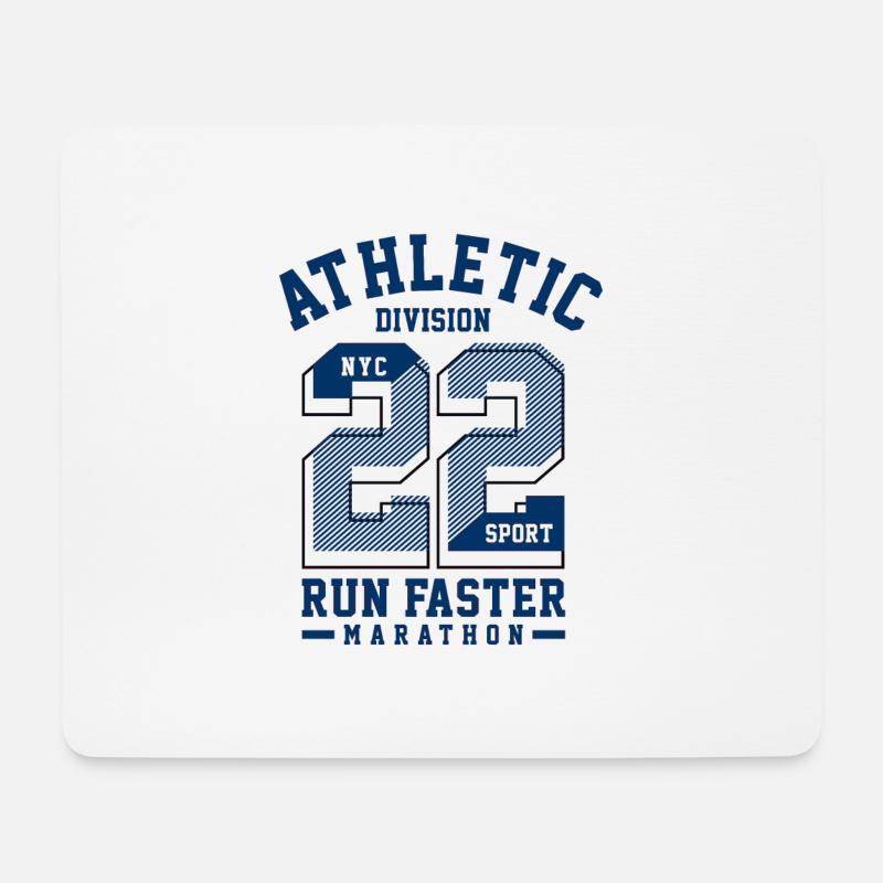MARATHON NYC SPORT - Mouse Pad (horizontal) - white