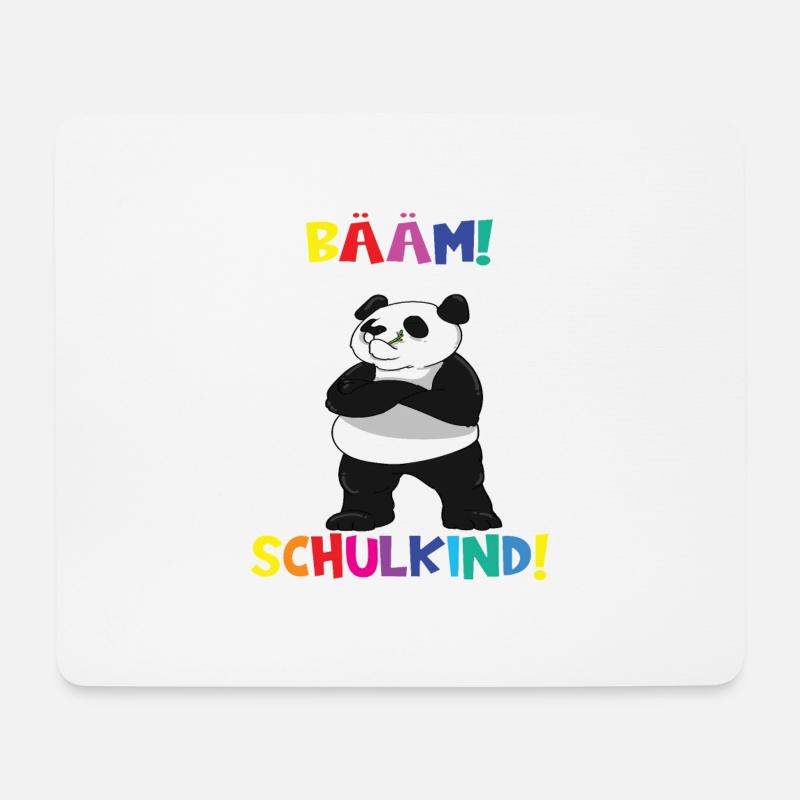 Bääm! Ich Bin Jetzt Schulkind Einschulung - Mousepad (Querformat) - Weiß