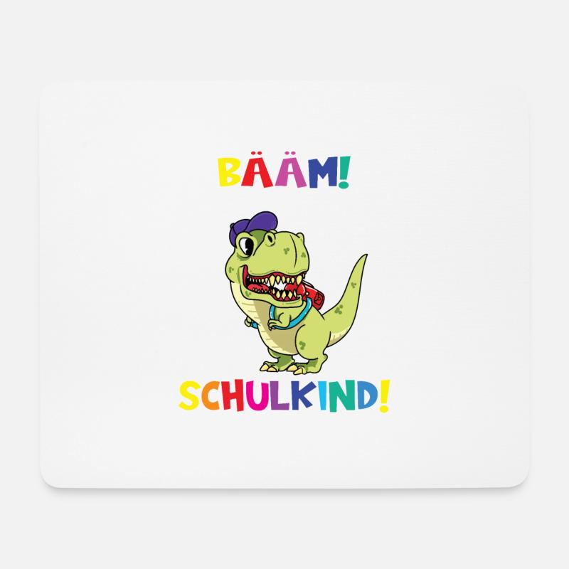Bääm! Ich Bin Jetzt Schulkind Einschulung - Mousepad (Querformat) - Weiß