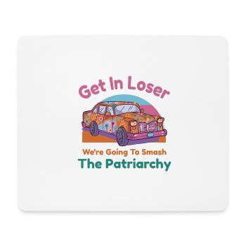 Frauen Gleichberchtigung Design und Feminist - Mousepad (Querformat) - Weiß - Vorne