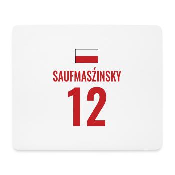 Fußball Sauf Trikot Polen Mallorca Party Gruppen - Mousepad (Querformat) - Weiß - Vorne