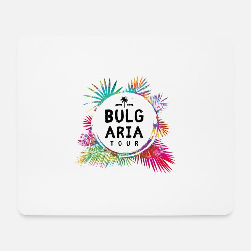 Bulgarien Tour Bunt - Mousepad (Querformat) - Weiß