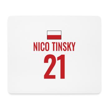 Fußball Sauf Trikot Polen Mallorca Party Gruppen - Mousepad (Querformat) - Weiß - Vorne