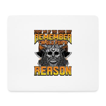 Norse Viking Mythology Design for Viking Warriors - Mousepad (Querformat) - Weiß - Vorne