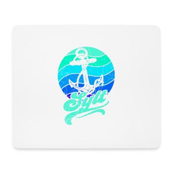 Sylt - Mousepad (Querformat) - Weiß - Vorne