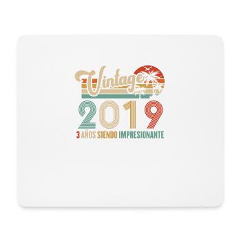 Anniversaire Vintage Idée Cadeau D Anniversaire 3 - Tapis de souris (format paysage) - blanc - Devant