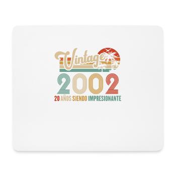 Anniversaire Vintage Idée Cadeau D Anniversaire 20 - Tapis de souris (format paysage) - blanc - Devant
