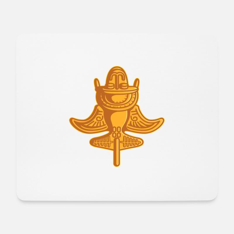 Ancient Astronaut Theorie Quimbaya Flugzeug - Mousepad (Querformat) - Weiß