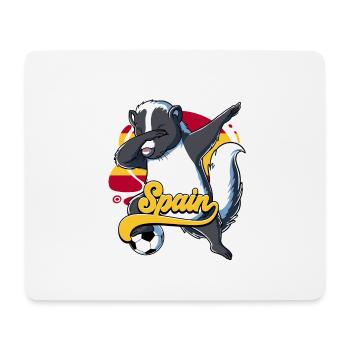 Espagne Football - Tapis de souris (format paysage) - blanc - Devant