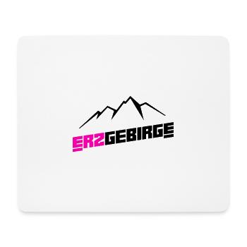 Erzgebirge Wandern Berg - Mousepad (Querformat) - Weiß - Vorne