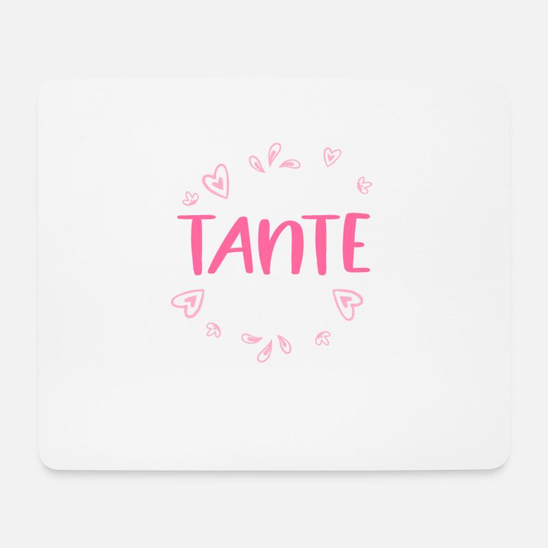 stolze frischgebackene Tante Nichte - Mousepad (Querformat) - Weiß