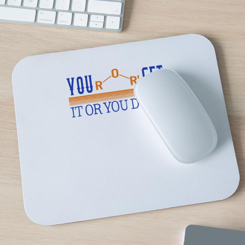 Chemisches Element Hemd, du Äther bekommst es oder du Mousepad (Querformat)