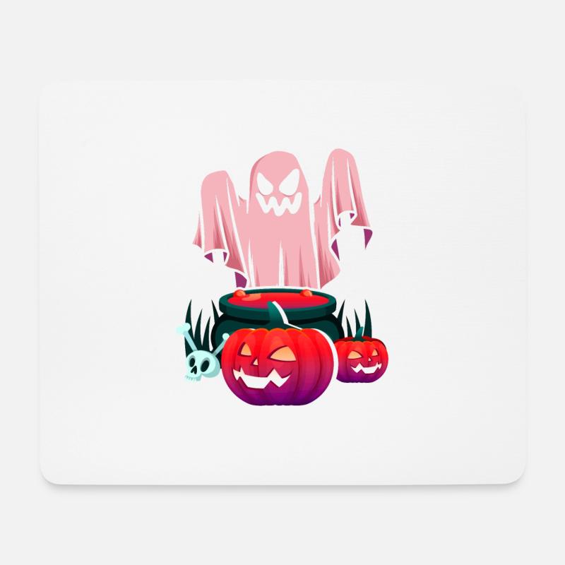 HALLOWEEN - Mousepad (Querformat) - Weiß