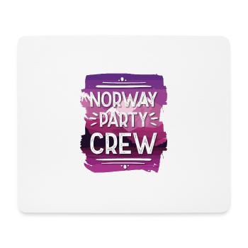 Équipage de la fête de Norvège - Tapis de souris (format paysage) - blanc - Devant