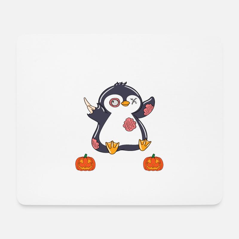 Halloween I'm Just Here For The Candy - Mousepad (Querformat) - Weiß