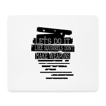 heart present idea happy birthday present - Mousepad (Querformat) - Weiß - Vorne