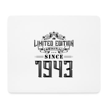 1943 limited edition - Mousepad (Querformat) - Weiß - Vorne