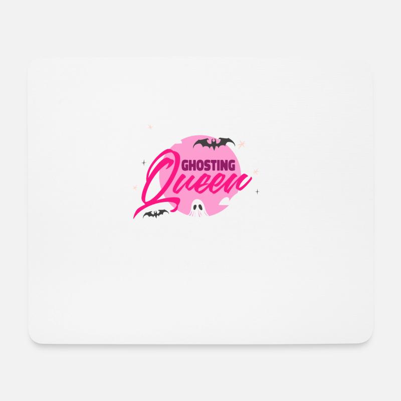 Ghosting Queen - Mousepad (Querformat) - Weiß
