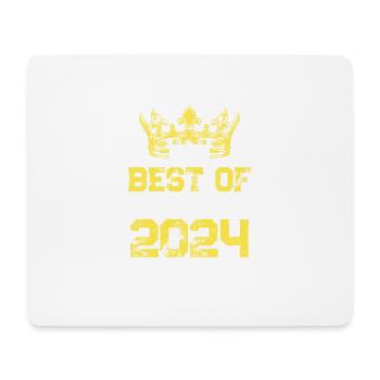 2024 best of birthday - Mouse Pad (horizontal) - white - Front